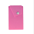 Hotsale silicone mobile phone card holder with stand